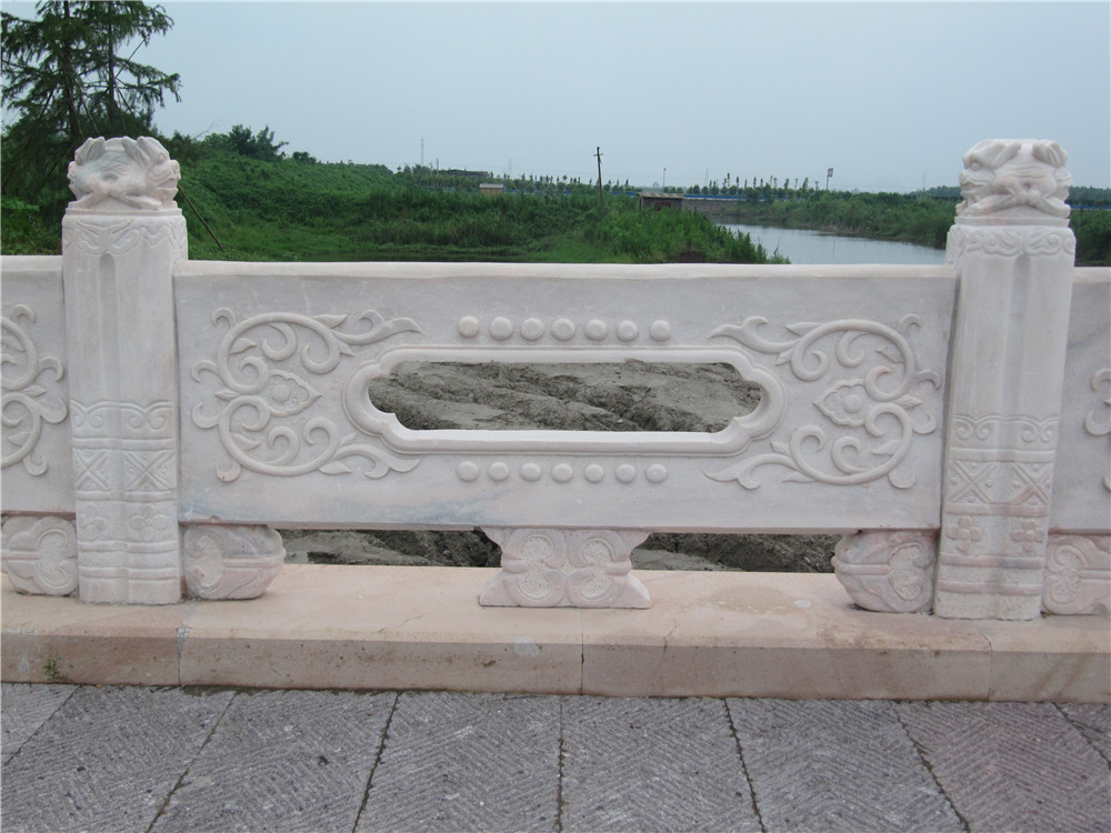 Weishisilu stone  handrail 