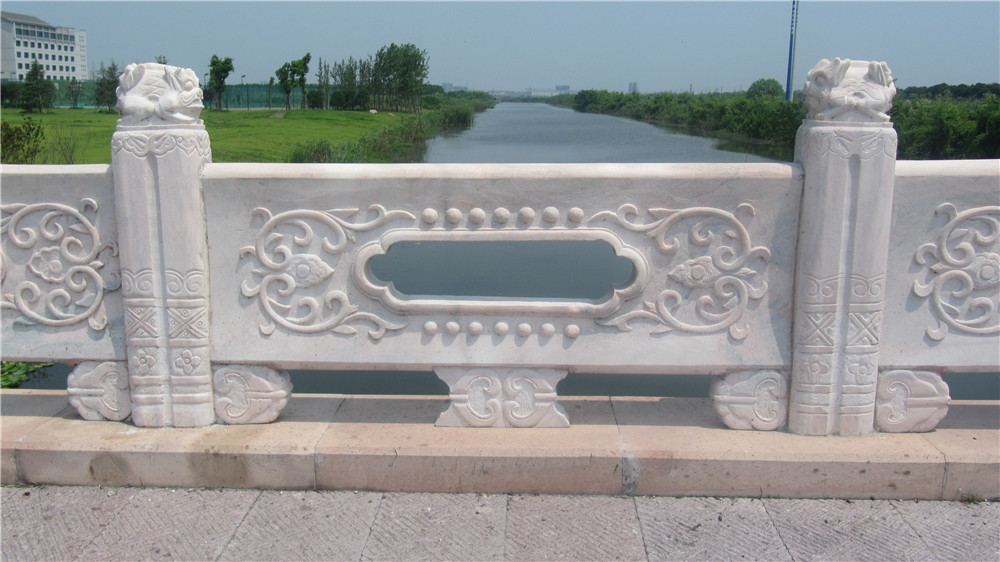 Weishisilu stone  handrail 