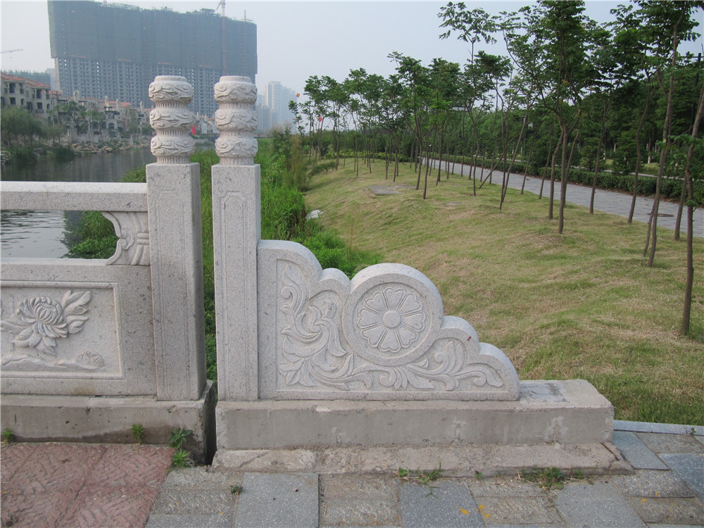 Xiasha Yanjiangdadao stone  handrail  engineering