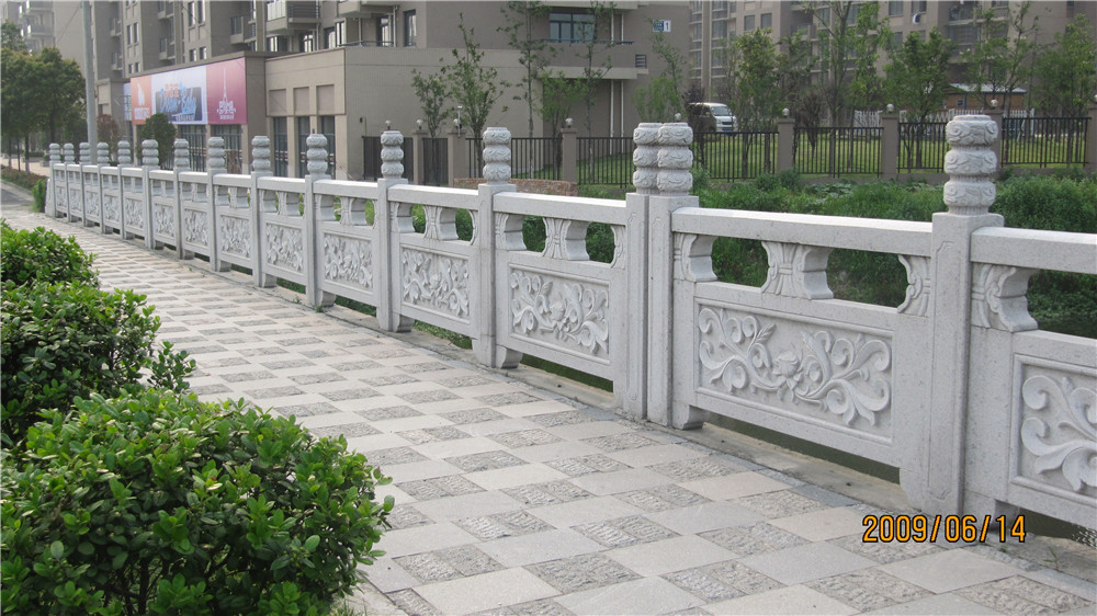 Xiasha Yanjiangdadao stone  handrail  engineering