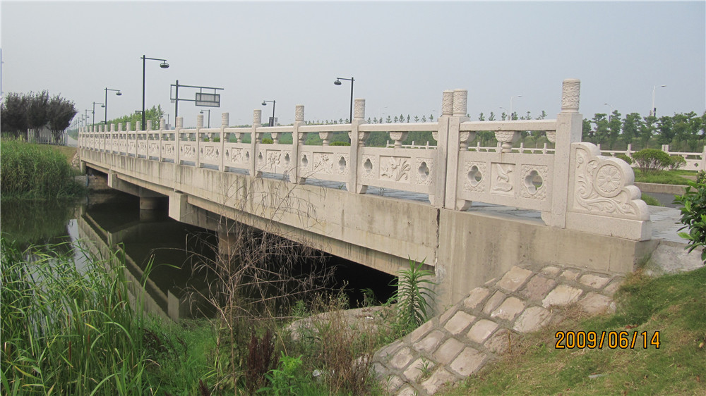 Xiasha Yanjiangdadao stone  handrail  engineering