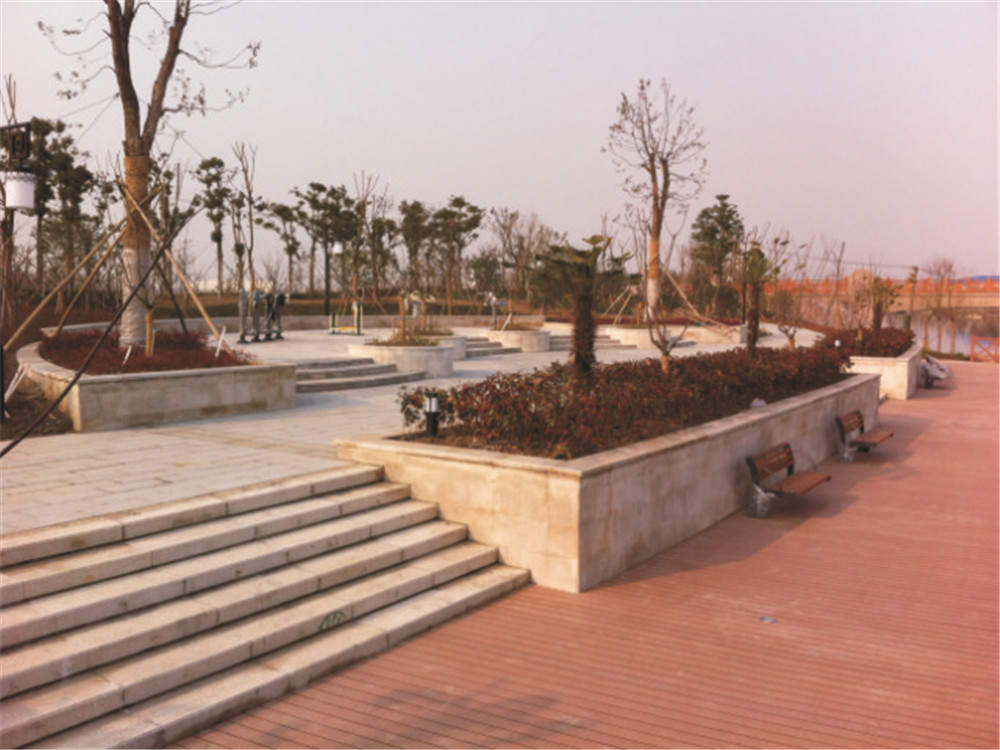 Jiangdong Zhongzhihe landscape  engineering waterside terrace