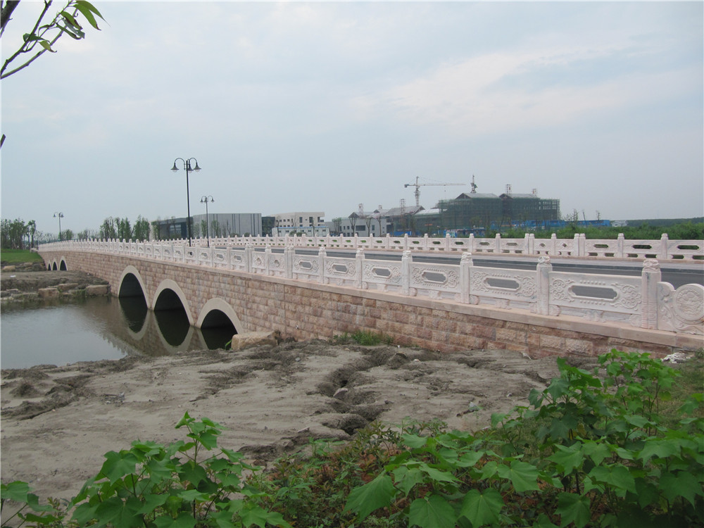 Xiaoshan Linjiang Weishisilu landscape bridge engineering